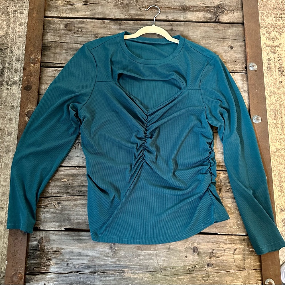 SHEIN Rooched Top